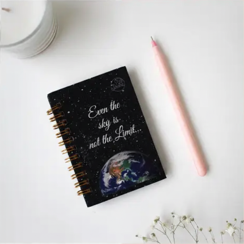 Earth Mini A6 Spiral Notebook
