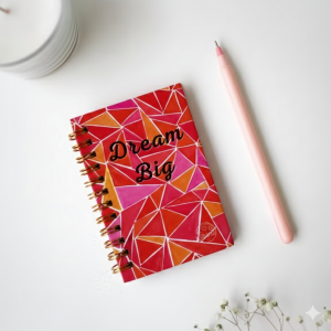 Dream Big Pocket A7 Spiral Notebook