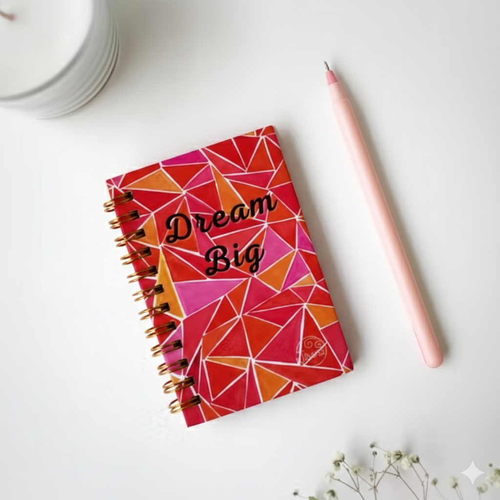 Dream Big Pocket A7 Spiral Notebook