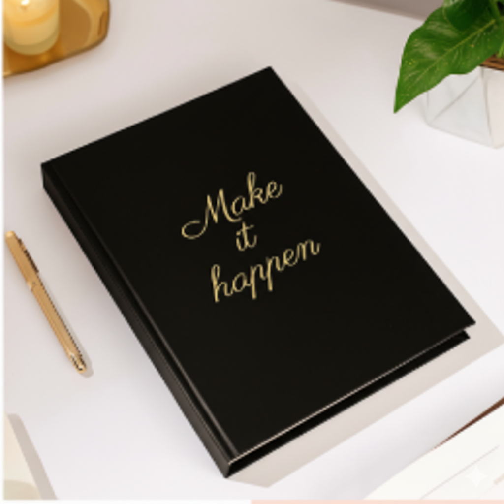 “Make It Happen” Planner 2026(limited addition Midnight luxe)