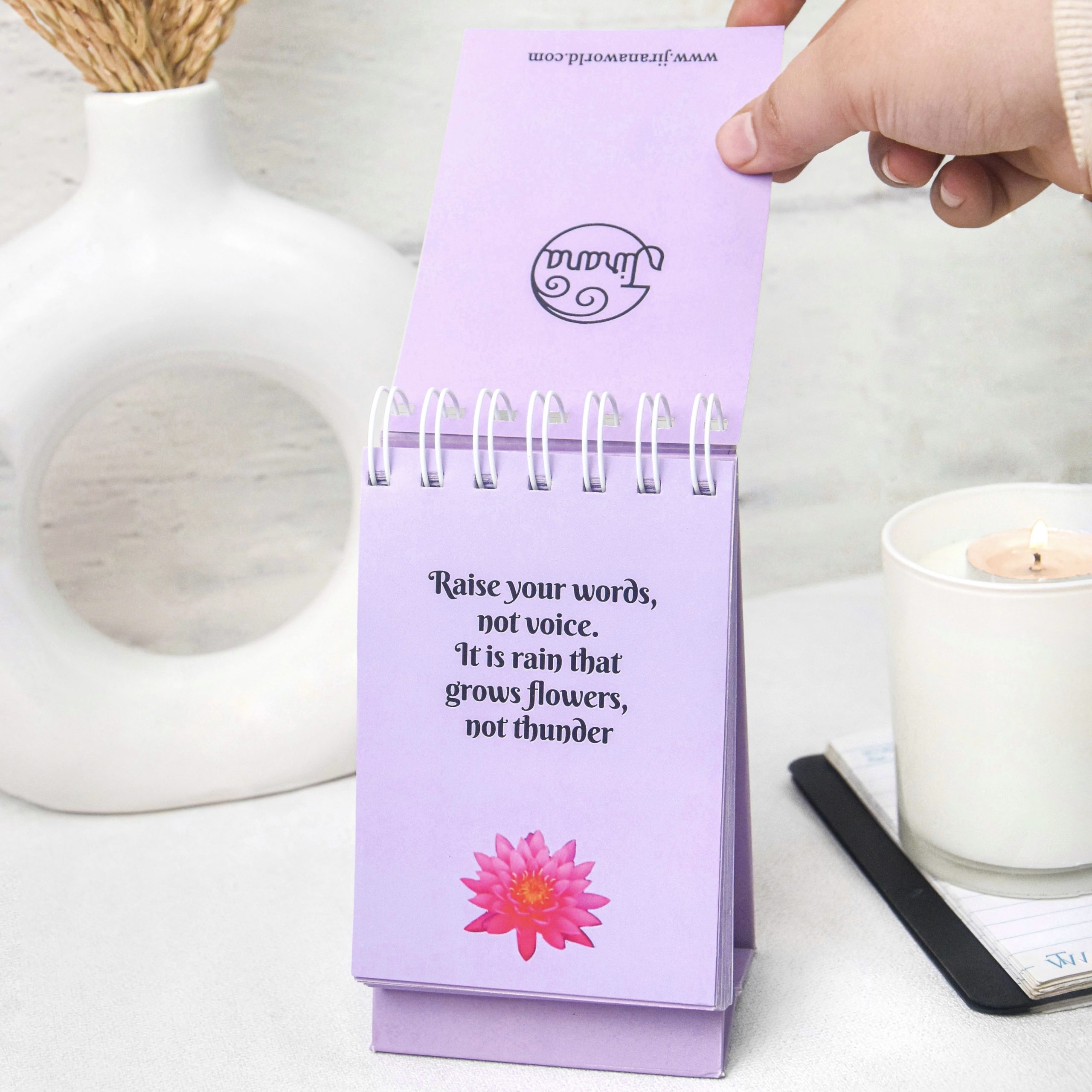 101 Quotes of Rumi on Love and Life - Flip up - Blush - Image 4