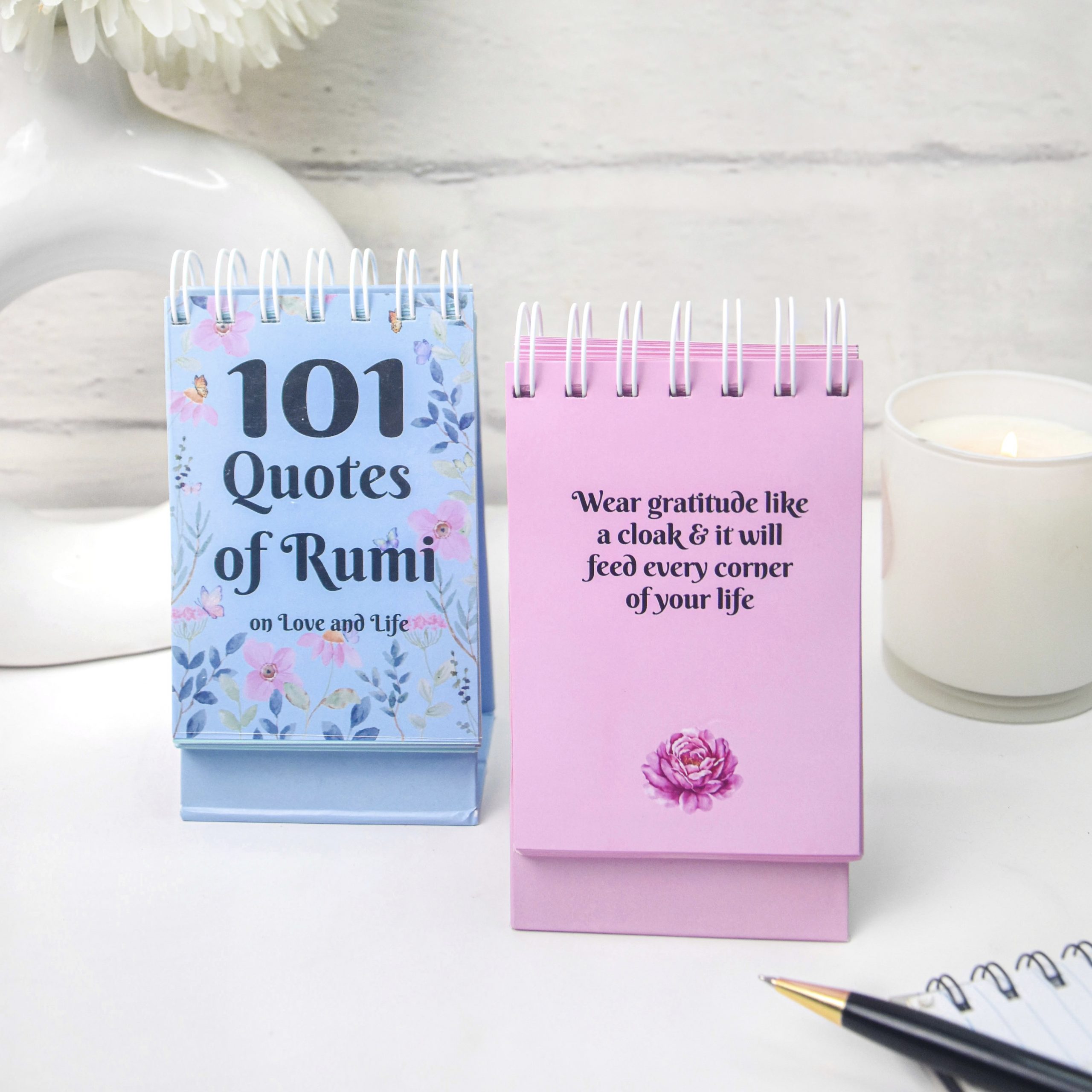 101 Quotes of Rumi on Love and Life - Flip up - Blush - Image 3