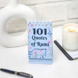 101 Quotes of Rumi - Powder Blue - on Love and Life - Jirana