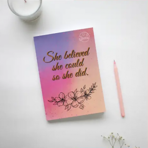 Believe A5 Soft cover Notebook